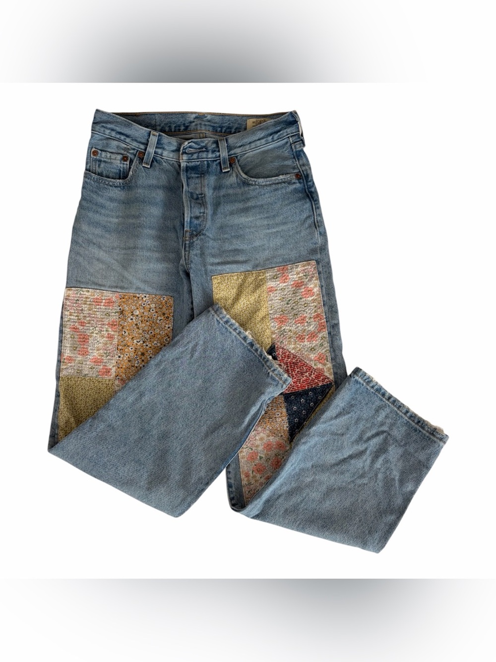 Levi’s Patchwork Jeans